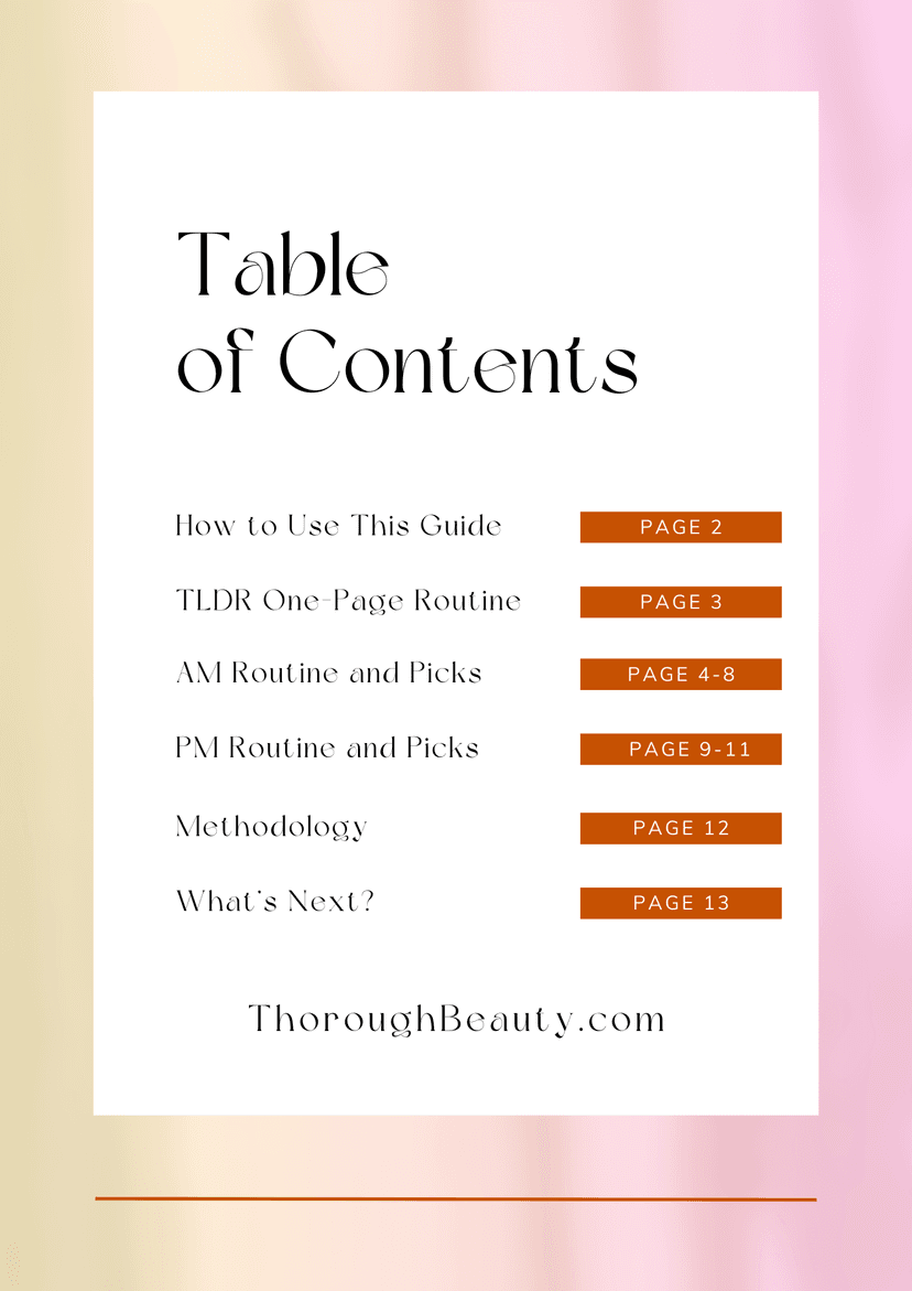 PDF Table of Contents