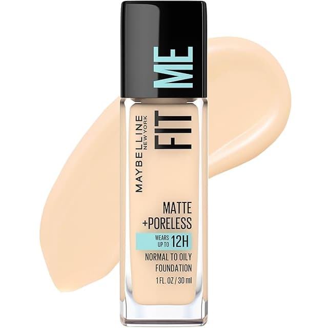 Maybelline Fit Me Matte + Poreless Foundation (Liqiuid and Pressed)