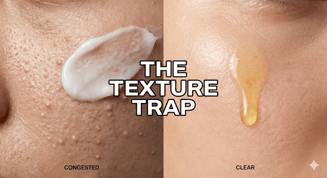 The "Closed Comedone" Crisis: Why Your Moisturizer is Clogging You (And What To Use Instead)