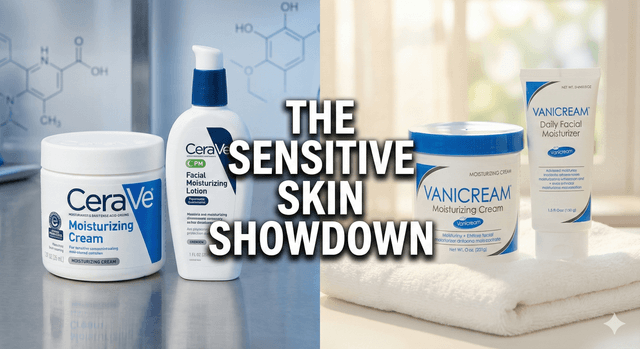 Vanicream vs. CeraVe: The Ultimate Sensitive Skin Showdown